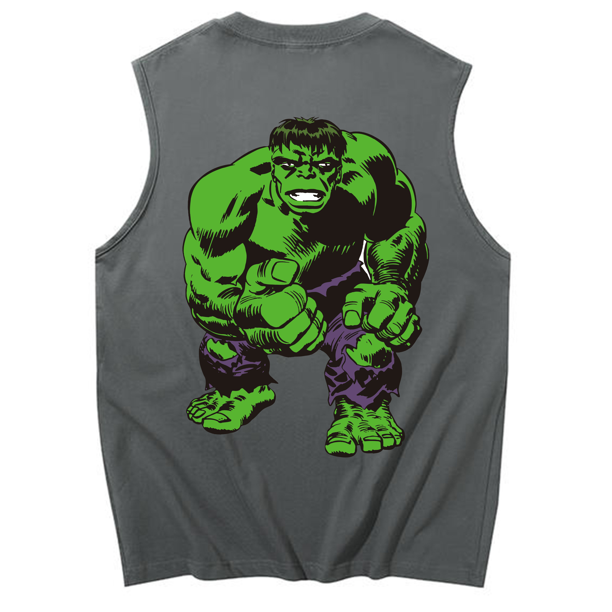 （画像用） アベンジャーズ The Avengers コットン100％タンクトップ（背面プリント）